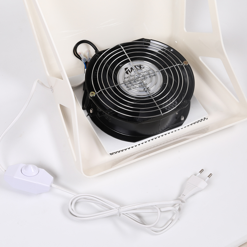 Retoo Professionele Nagelstofzuiger, 80 W, krachtige zuiger voor salon en thuis, 4500 tpm, zilver