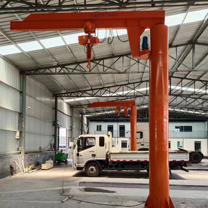 מנוף ג'יב נייד חשמלי/ידני 500 ק\"ג 1 טון 5 טון להרמת סחורות - Product Image 5