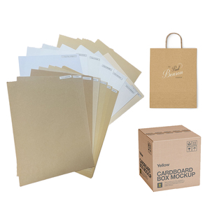 <span class=keywords><strong>Feuille</strong></span> de <span class=keywords><strong>papier</strong></span> d'emballage <span class=keywords><strong>kraft</strong></span> brun 80gsm de haute qualité pour l'emballage - Product Image 2