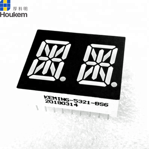 Super Verde 0,53 Polegada 2 Dígitos 14 Segmento Led Display LED Alfanumérico - Product Image 1