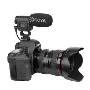 BOYA BY-BM3011 av tüfeği mikrofon kardioid yönlü kondenser Smartphone için Mic DSLR kamera DV kamera ses kaydedici PC
