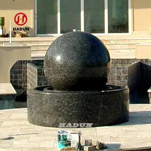 Dekorative Outdoor Wasser Granit Rolling Ball Brunnen zum Verkauf