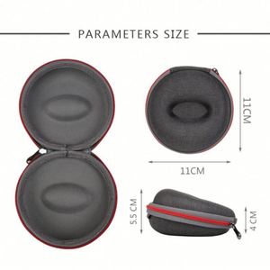 Boîte de rangement portable pour montre individuelle, étui de voyage pour montre à 1 emplacement, convient à toutes les montres-bracelets et montres connectées jusqu'à 50 mm - Product Image 6