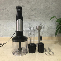 Blender Tangan Profesional Bermerek Murah 600W Motor DC Stainless Steel Untuk Penggunaan Rumah Tangga Satu Porsi