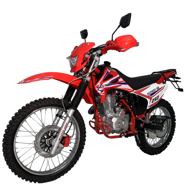 KAVAKI High Speed Enduro 250cc 200cc Motorbike Pit Bike Moto Cross Dirt Bike Gas Off Road RACE Gasoline Motorcycles
