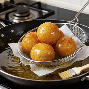 Bolas de Taro y Camote Congeladas Sanquan, Postre Crujiente de Repostería Congelada Rápida para Restaurantes y Cafeterías, Bolsa Apta para Niños - Product Image 4