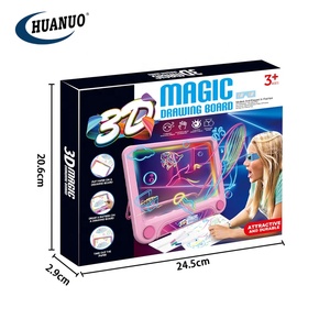 niños <span class=keywords><strong>juguetes</strong></span> educativos niños pintando escritura graffiti gracioso <span class=keywords><strong>sorpresa</strong></span> tablero de dibujo mágico 3d - Product Image 6