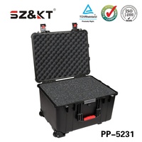 Boîte de rangement fabriquée en Chine, boîte de protection pour instruments, antichoc, étanche, OEM personnalisable, étui en plastique rigide avec mousse