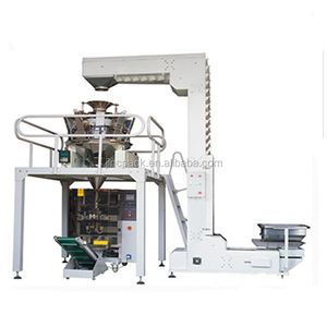 Pesadora multicabezal de alta eficiencia con máquina de llenado de bolsas de gránulos verticales para embalaje de semillas de aperitivos de frijoles de arroz - Product Image 4