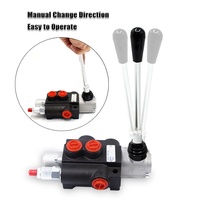 Junbao Haute Qualité 40L/M Débit P40 Hydraulique Huile Directionnelle Vannes De Régulation avec Soupape de décharge