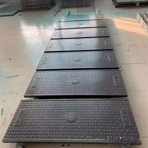 안전 보호 BMC 유리 섬유 통풍 맨홀 커버 복합 케이블 트렌치 커버 - Product Image 3