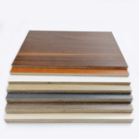 Panneau de contreplaqué mélaminé 3mm 9mm 15mm 16mm 4x8, étanche, à âme en bois dur, durable, qualité E0 pour meubles et armoires