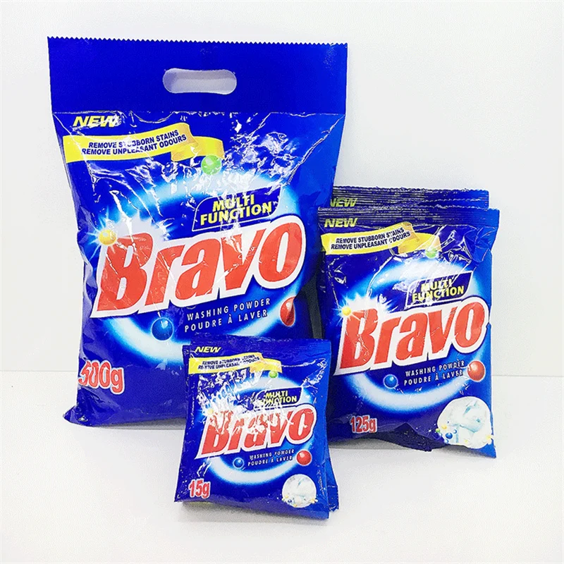 BRAVO good quality laundry detergent washing powder soap