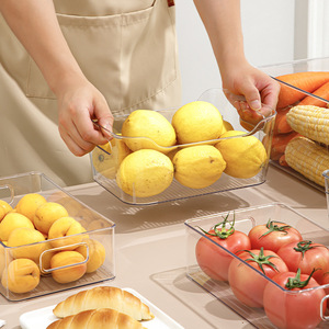 Kitchen clear Acrylic Organizer Drawers Bathroom and Kitchen Counter Transparent <strong>Plastic</strong> <strong>Storage</strong> <strong>Bins</strong> Cheap <strong>Plastic</strong> <strong>Storage</strong> <strong>Bins</strong> - Product Image 2