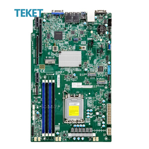 Carte mère de serveur Supermicro X13SCW-F Intel <span class=keywords><strong>Xeon</strong></span> E-2400 prise unique LGA-1700 Intel C266 8 * SATA3 DDR5 1 * PCIe 5.0x16 2 * LAN VGA - Product Image 1
