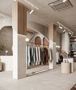 Custom Eco-Friendly Heavy Duty Clothing Display Rack | Wall-Mounted Retail Cabinet | Shoe <b>Hat</b> Island <b>Stand</b> | Factory Wholesale - Product Image 4