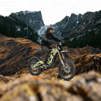 Vélo électrique Sur Ron Light Bee à récupération d'énergie cinétique, sans carburant, respectueux de l'environnement, motocross électrique pour les voyages en plein air