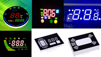 Tampilan LED 7 Segmen kustom untuk peralatan elektronik rumah tangga indikator Status Digital Panel depan
