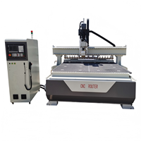 Routeur CNC ATC 3 axes pour MDF, acrylique, contreplaqué, bois massif, broche ATC 9 kW, DSP Taiwan LNC, machine de gravure CNC ATC pour portes de placards