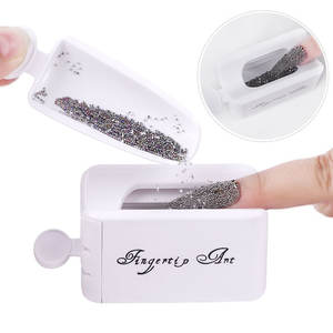 Boîte de rangement pour poudre à <span class=keywords><strong>ongles</strong></span>, outils pour <span class=keywords><strong>ongles</strong></span>, cartouche de poudre française Double couche, à paillettes de filtration, Portable, collection conteneur de récupération, boîte de rangement - Product Image 1