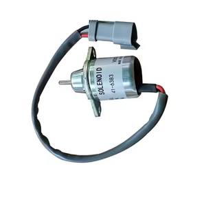Nouveau solénoïde de carburant en gros 41-6383 en acier inoxydable, solénoïde d'arrêt de carburant de haute qualité pour <span class=keywords><strong>climatisation</strong></span> Thermo King 41-6383 - Product Image 1