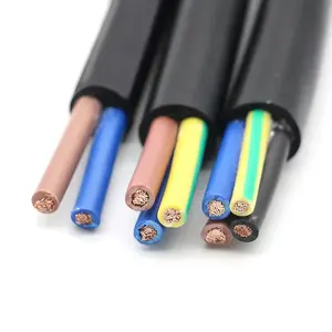 CE H05VV-F 2*0.5mm2 كابل الطاقة 300/500V PVC معزول باري الكابلات النحاسية