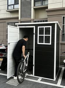 Abri <span class=keywords><strong>de</strong></span> <span class=keywords><strong>jardin</strong></span> extérieur pour outils en PP, facile à installer, résistant à la corrosion et isolé - Product Image 4