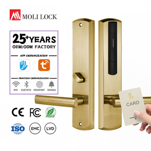 Rfid kỹ thuật số cửa khách sạn khóa điện tử thẻ chìa khóa thông minh khách sạn Hệ thống khóa với tiết kiệm điện thông minh khóa cửa - Product Image 1