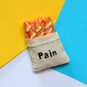 Huevo pan hamburguesa maíz langosta refrigerador <span class=keywords><strong>Hot</strong></span> <span class=keywords><strong>Dog</strong></span> francés palo comida nevera Imanes turismo recuerdos refrigerador pasta - Product Image 5