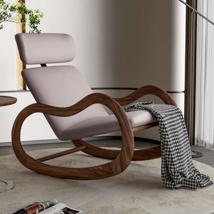 Sillón <span class=keywords><strong>Reclinable</strong></span> de <span class=keywords><strong>Diseño</strong></span>, Estilo Vintage, Madera de Teca, para Balcón y Jardín - Product Image 2
