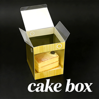Boîtes cadeaux en plastique PET de qualité supérieure, emballage rectangulaire idéal pour les gâteaux, les pâtisseries et les friandises