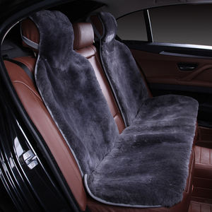 Australie véritable peau de mouton véritable fourrure courte sièges de voiture universels housses de voiture pour <span class=keywords><strong>bmw</strong></span>/toyota/honda/tesla - Product Image 3