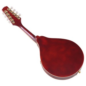 Mandolina en stock con pequeña imperfección, 26 pulgadas, marrón rojizo, mandolina de ocho cuerdas, instrumento musical. - Product Image 2