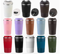 Mug à café isotherme en acier inoxydable scellé au silicone de 3e génération, 2e version, tasse portable pour voiture, logo personnalisé, cadeau promotionnel, gobelet
