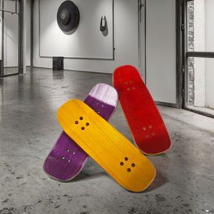 Mini-skateboards professionnels en bois d'érable sur mesure, 34*96mm et 32*97mm, avec surface lisse, vente en gros. - Product Image 4