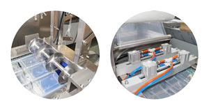 เครื่องบรรจุภัณฑ์สูญญากาศแบบเทอร์โมฟอร์มอัตโนมัติ รุ่น DZXL-420-300 ดีไซน์กะทัดรัด เหมาะสำหรับบรรจุอาหารหลากหลายประเภท - Product Image 6