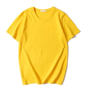 Унисекс Рубашка летняя CVC Органическая футболка для модной футболки на заказ мужские плечи plus65 % хлопок 35% полиэстер футболка