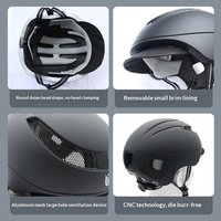 Casque d'équitation unisexe respirant pour sports de plein air en été, en matériau PC, pour adultes, adapté à l'équitation, au patinage de vitesse, au vélo électrique et au vélo.