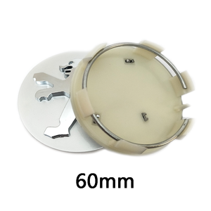 Tapas de buje de rueda de 60mm y 56mm para <span class=keywords><strong>Peugeot</strong></span>, con logo/emblema para los modelos 107, 108, 206, 207, 307, 308, 408, 508, 2008, 3008 - Product Image 1