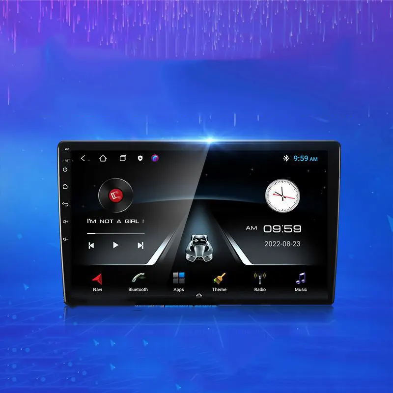 공장 T3L 10.1 인치 멀티미디어 스테레오 안드로이드 오디오 네비게이션 터치 스크린 라디오 자동차 자동 DVD 플레이어 와이파이 GPS