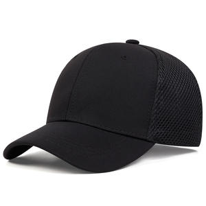 <b>Summer</b> Breathable Stretch 6-Panel Dobby Image Fitted Solid Color Baseball Cap Outdoor Sports Golf <b>for</b> Women <b>Men</b> - Product Image 2