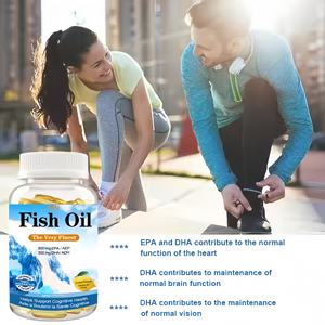 Fabricant de capsules molles d'huile de poisson Halal 1250mg Naturel Omega 3 36/24 Supplément de vitamines à enrobage entérique - Product Image 3