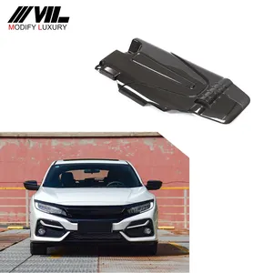 Wijzigen Luxe Droge Koolstofvezel Motorkap Voor Honda Civic 10th 2016-2021