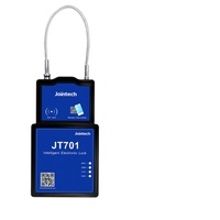 Cerradura Electrónica Inteligente GSM/GPRS 4G GPS JT701, Rastreo de Contenedores en Tiempo Real, Desbloqueo Remoto, Impermeable, para Camiones y Remolques, Aplicación Android