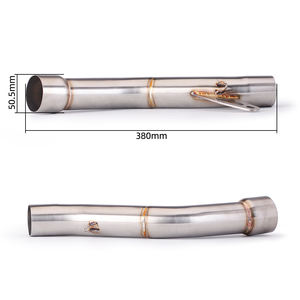 Tubo de Escape Modificado para Motocicleta, Tubo de Enlace Medio Deslizante para <span class=keywords><strong>DUCATI</strong></span> <span class=keywords><strong>Monster</strong></span> 821 <span class=keywords><strong>Monster</strong></span> 1200 2014 - 2016 - Product Image 3