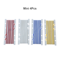 Boucle d'identification vasculaire médicale en silicone bleu et blanc, certifiée CE Classe I 18G, pour la détection des vaisseaux, des veines et des nerfs, VPA01