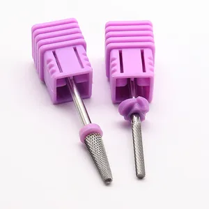 1/2Pcs 3/32" 5 in 1 XXF Professional Carbide <b>Nail</b> Drill Bits,Tungsten High-End Tungsten Steel Drill Bits Tech, Cuticle Bit Fast - Product Image 2