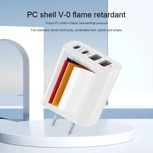 Adaptateur de charge rapide 40W standard américain, port Type-C personnalisable, <span class=keywords><strong>chargeur</strong></span> certifié ETL 15W pour téléphones <span class=keywords><strong>Apple</strong></span> et Samsung, PD 3.0 - Product Image 5