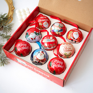 Colorful Fancy <strong>Christmas</strong> Xmas Hanging Balls Custom Making Machine Souvenirs Customized Wholesale Vintage Handmade - Product Image 1