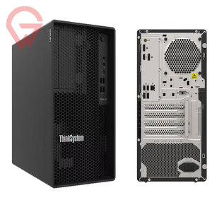 Serveur Tour d'entrée de gamme ThinkSystem ST45 V3, Processeur Monosocket, 64 Go DDR5 5600 MHz, Station de Travail de Stockage, Stock 17L ThinkSystem - Product Image 2